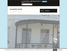 Tablet Screenshot of elsinorehotel.co.uk